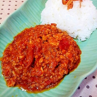 ✿フライドオニオンでトマト缶のドライカレー❤